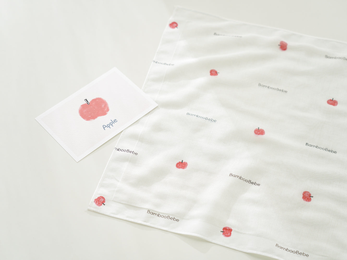밤부베베 Bamboobebe Signature Gauze Handkerchief Yummy Veggie (6 pcs)