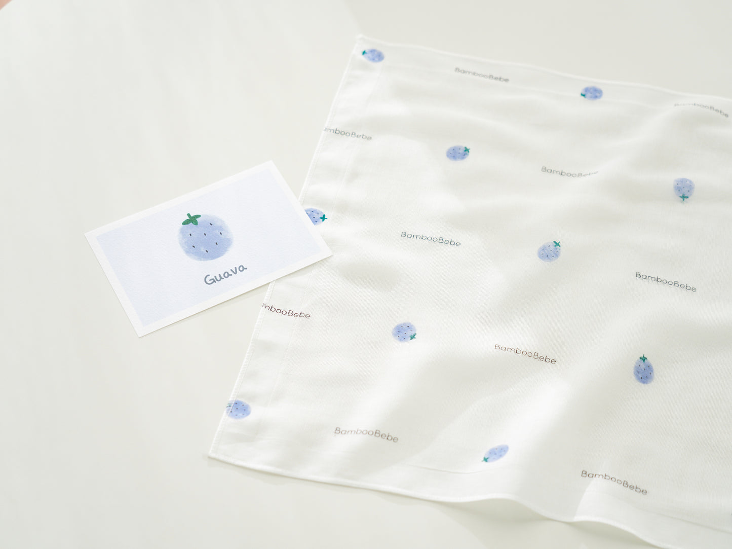 밤부베베 Bamboobebe Signature Gauze Handkerchief Yummy Veggie (6 pcs)