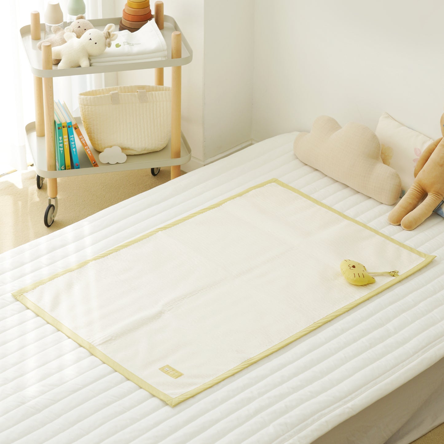 밤부베베 Bamboobebe Animal Cotton Reversible Baby Waterproof Pad