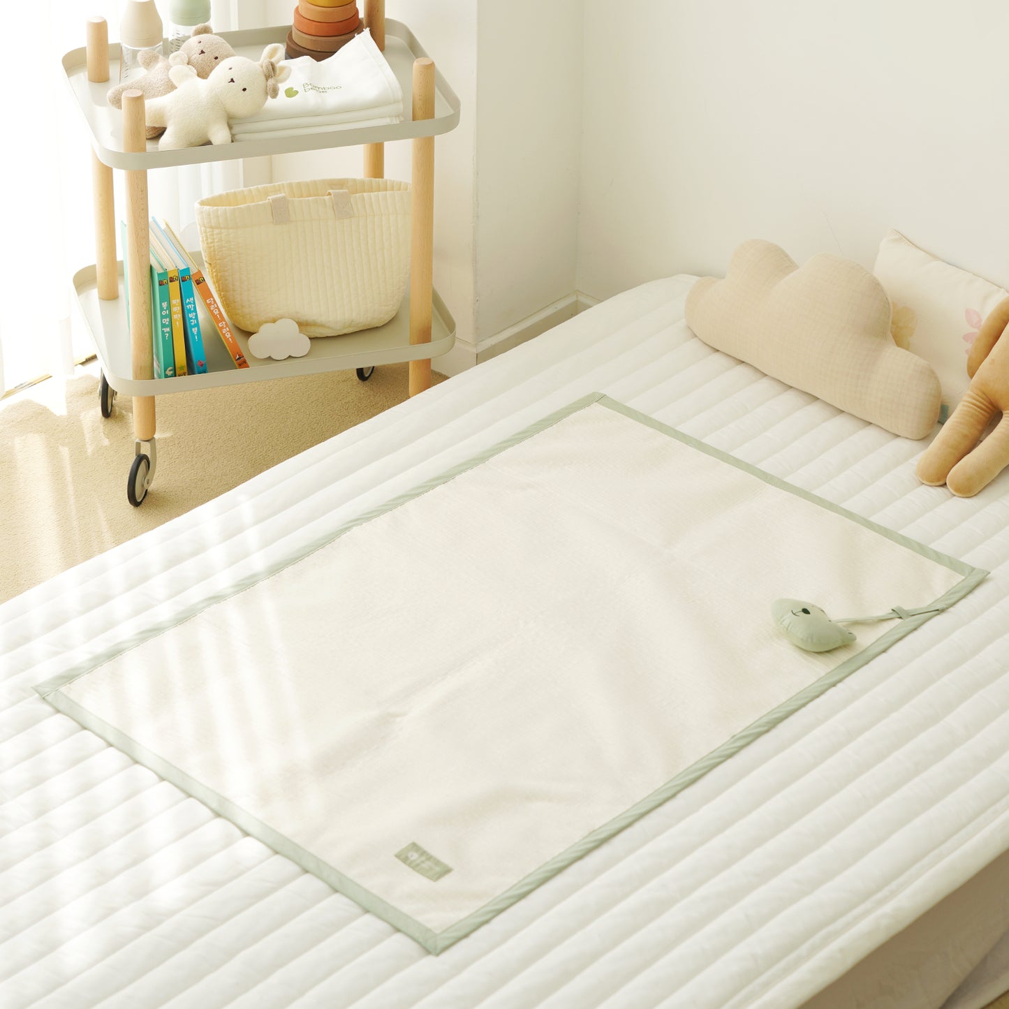 밤부베베 Bamboobebe Animal Cotton Reversible Baby Waterproof Pad