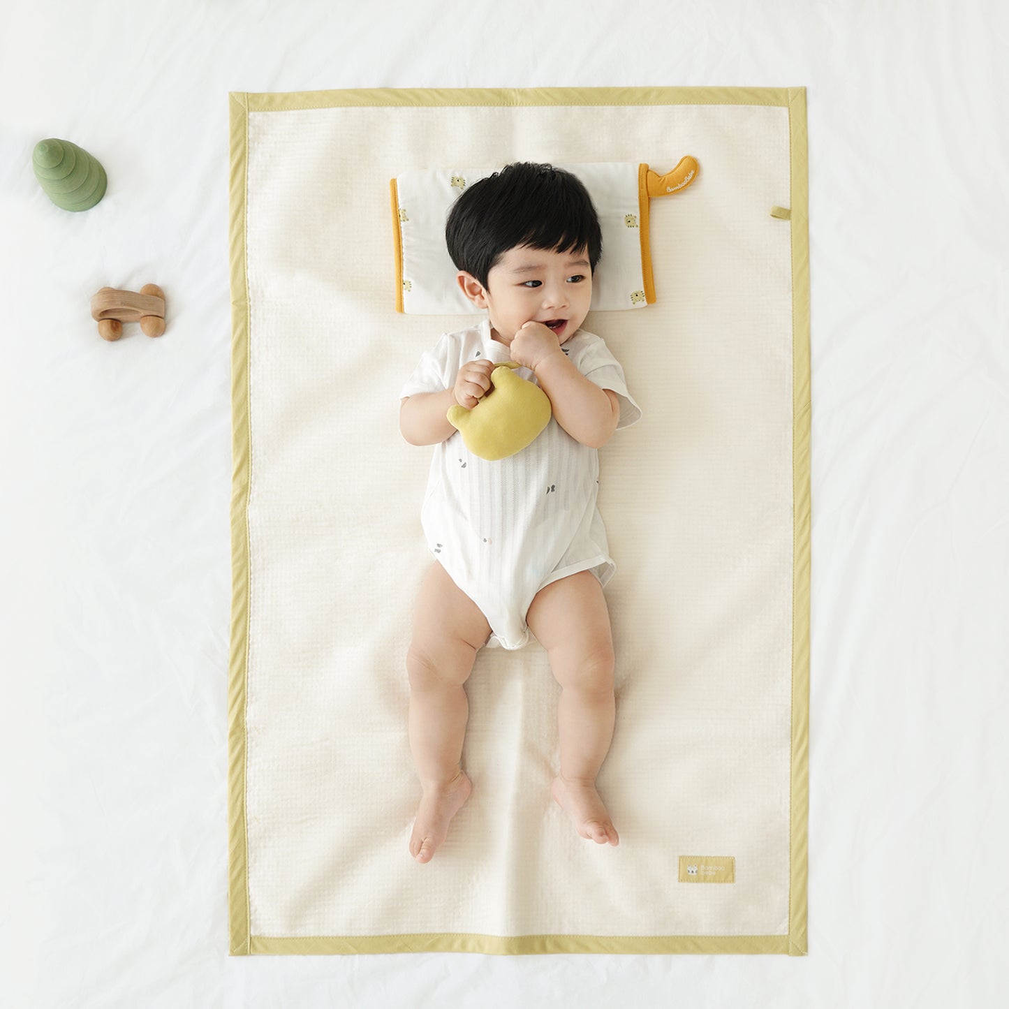 밤부베베 Bamboobebe Animal Cotton Reversible Baby Waterproof Pad