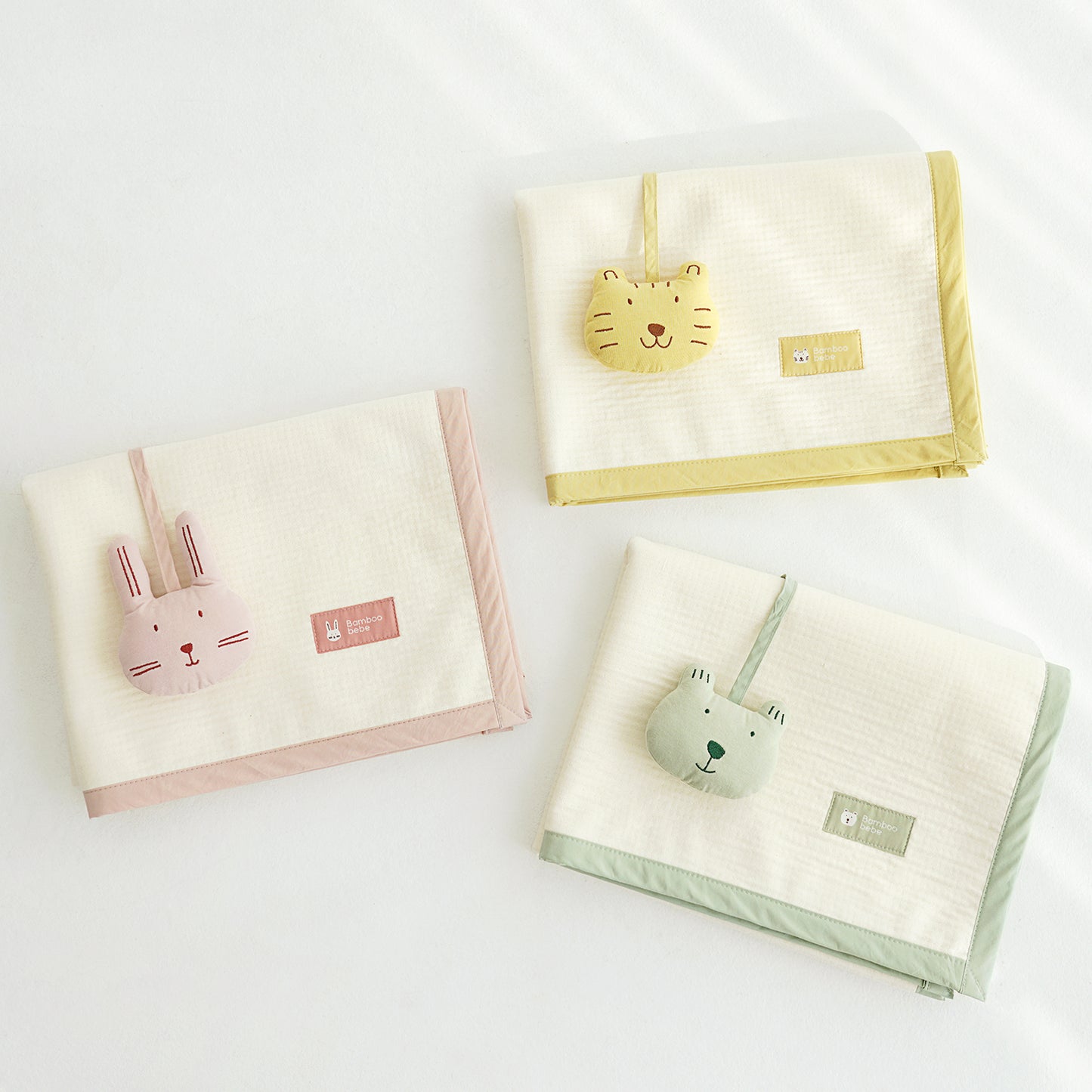 밤부베베 Bamboobebe Animal Cotton Reversible Baby Waterproof Pad