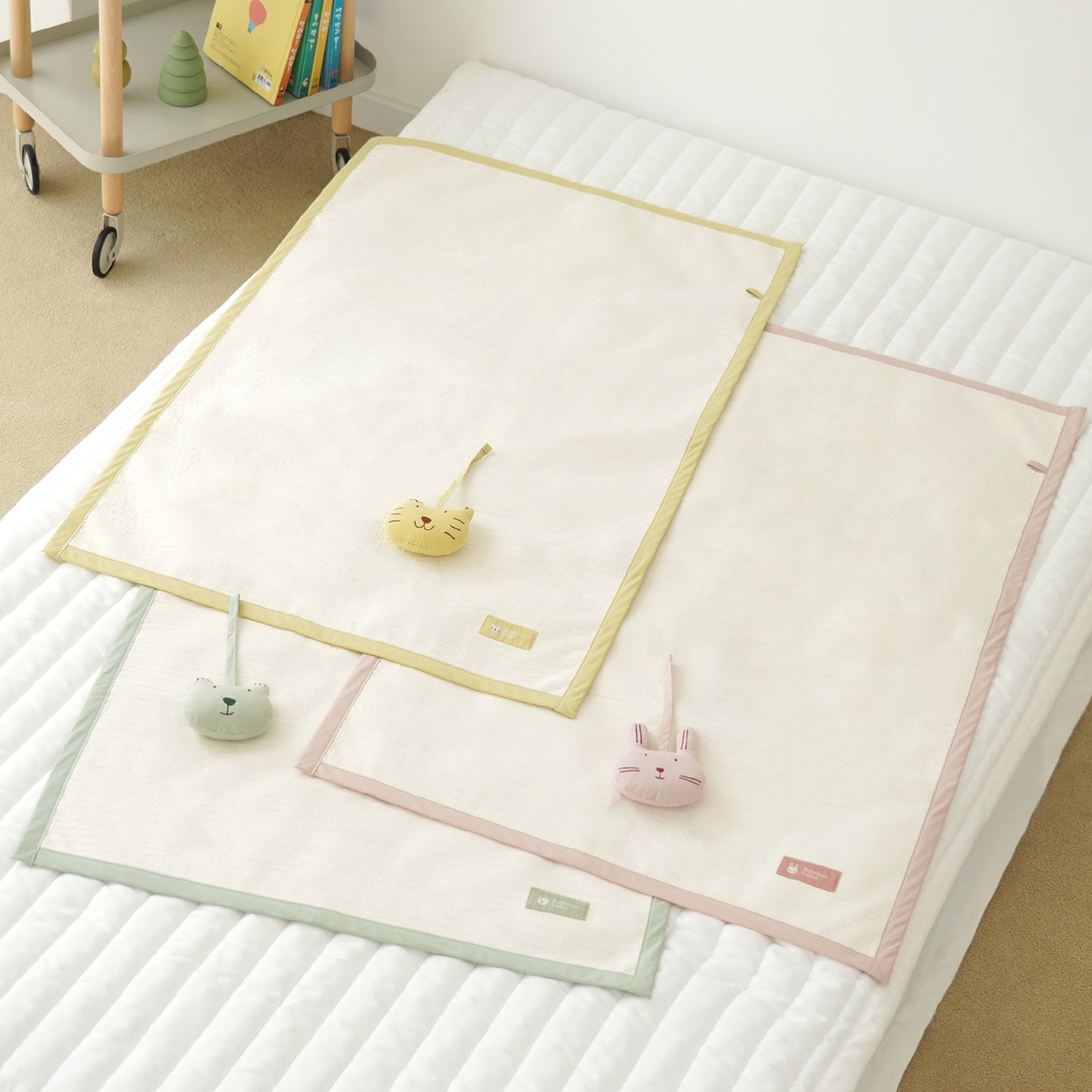 밤부베베 Bamboobebe Animal Cotton Reversible Baby Waterproof Pad