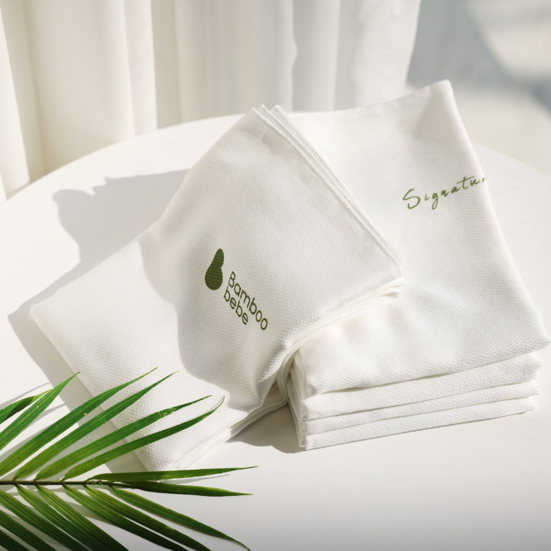 밤부베베 Bamboobebe Signature Pure Bath Towel Cloth Diaper Swaddle Blanket(5pcs)
