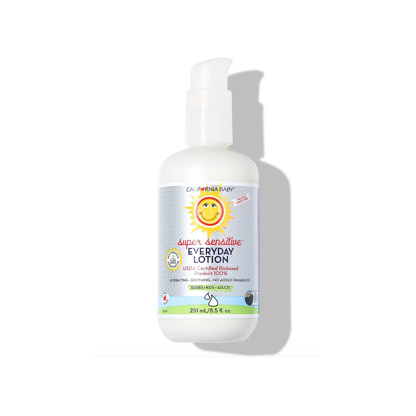 California Baby Super Sensitive™ Everyday Lotion (No Added Fragrance)