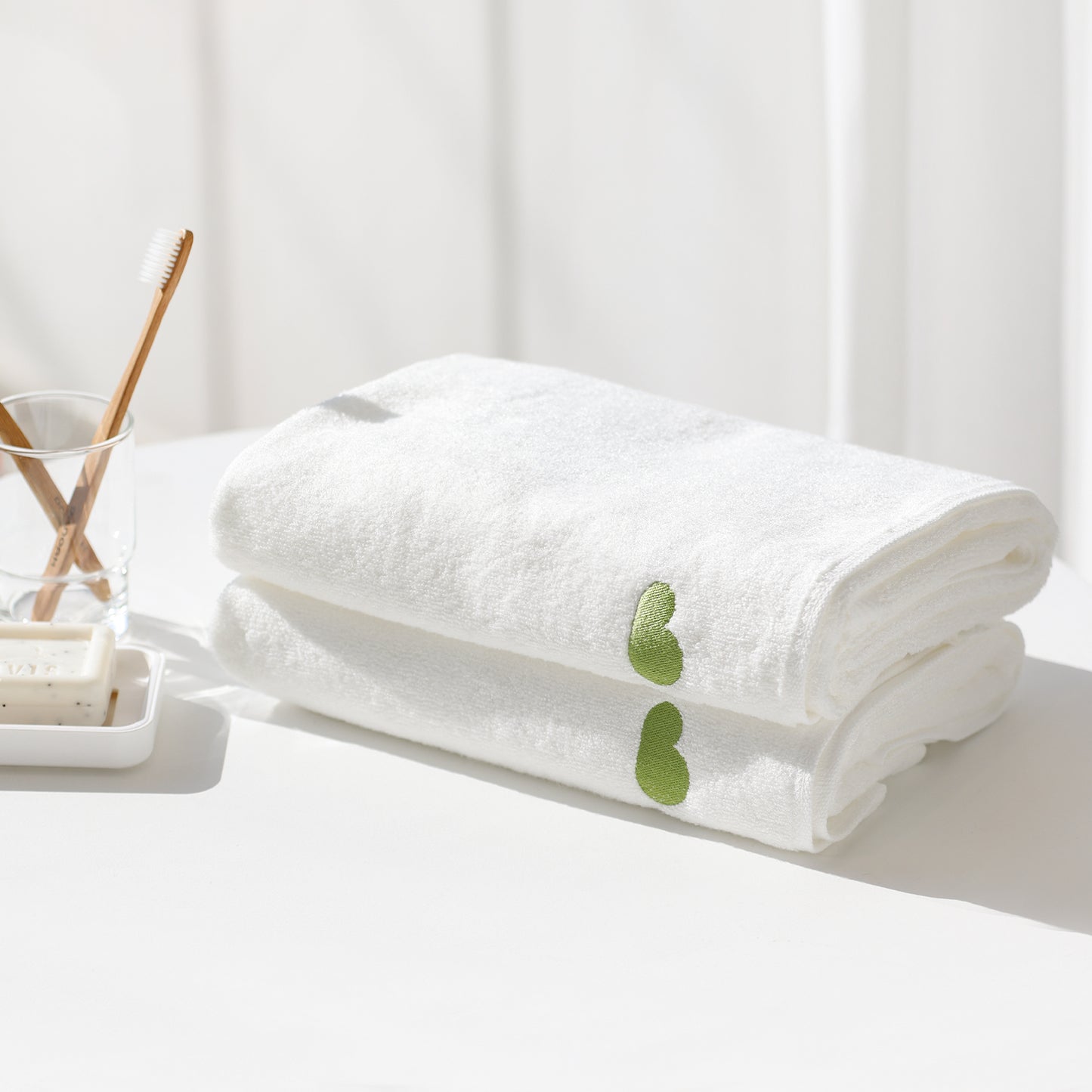 밤부베베 Bamboobebe Tok Tok Bath Towel
