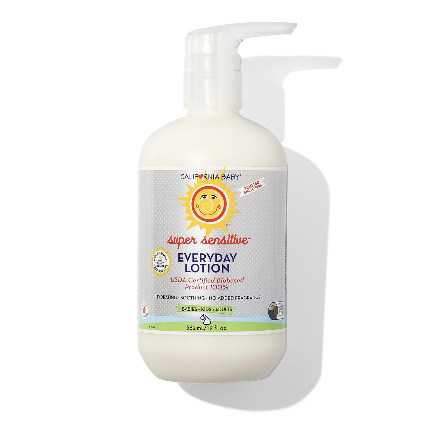 California Baby Super Sensitive™ Everyday Lotion (No Added Fragrance)