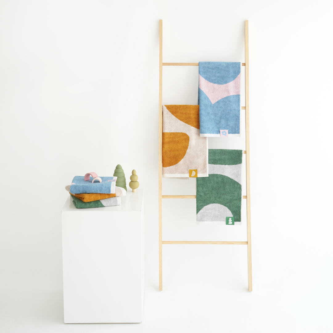 밤부베베 Bamboobebe Village II Face Towel