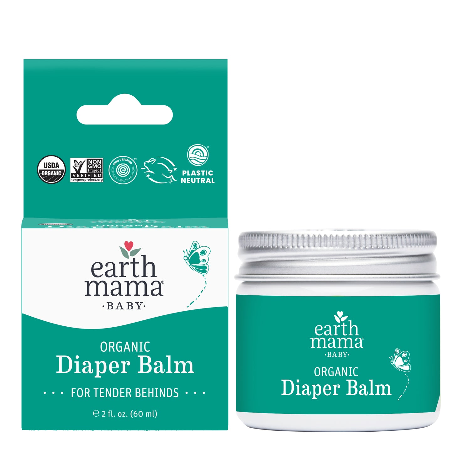 Earth Mama Organics Organic Diaper Balm