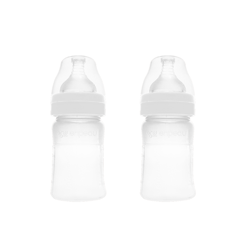 Enpeau Silicone Baby Bottles and Teats (FDA Approved)