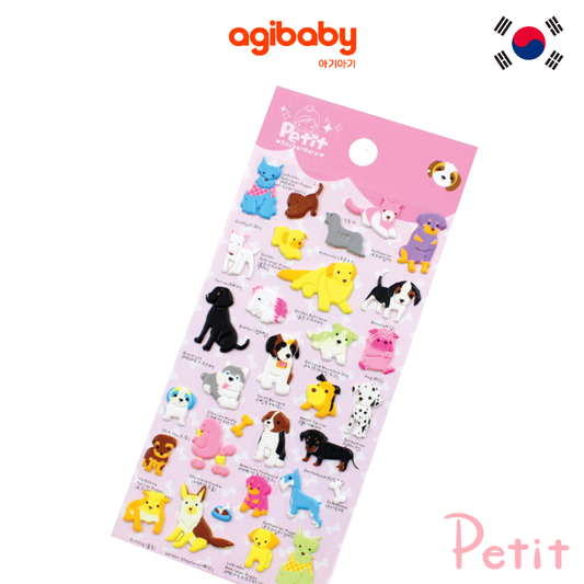 Petit Fancy Lovely Animals-Puppy Sticker (DA-5103A)