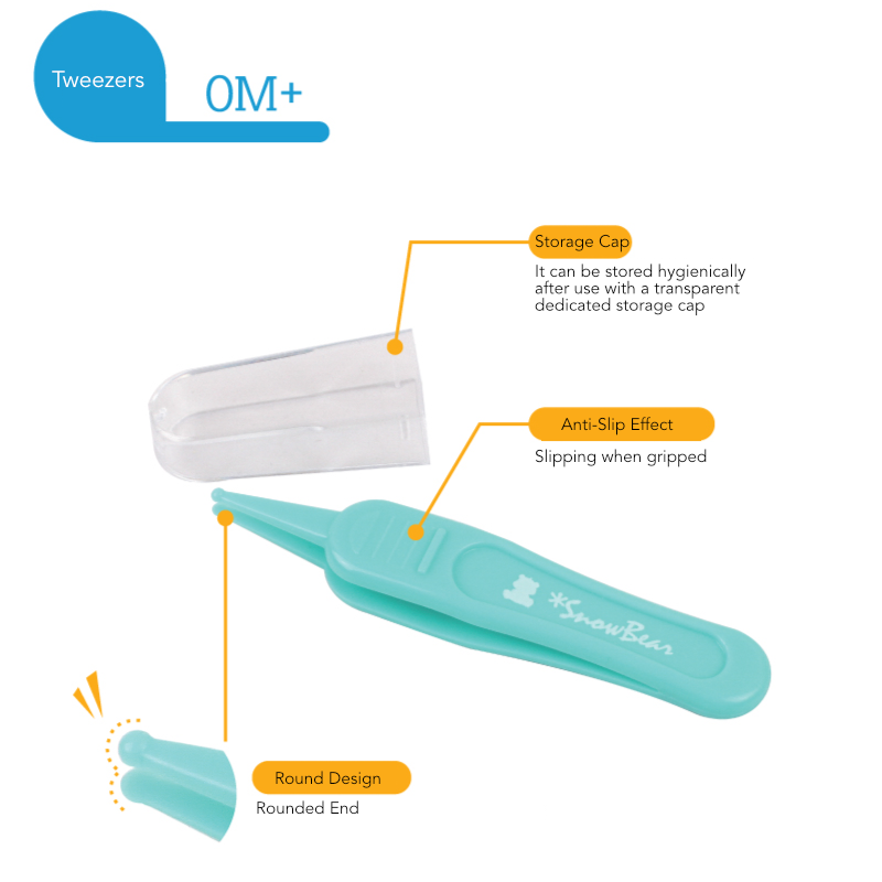 Snowbear Newborn Safety Nail Clipper Set of 4