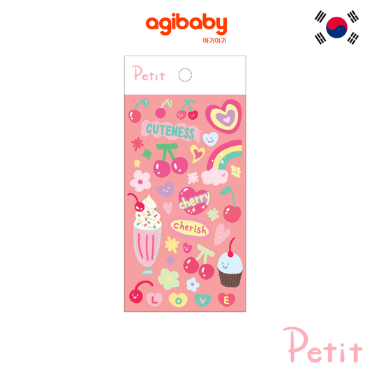 Petit Fancy Cherry Love Sticker (PD-832)