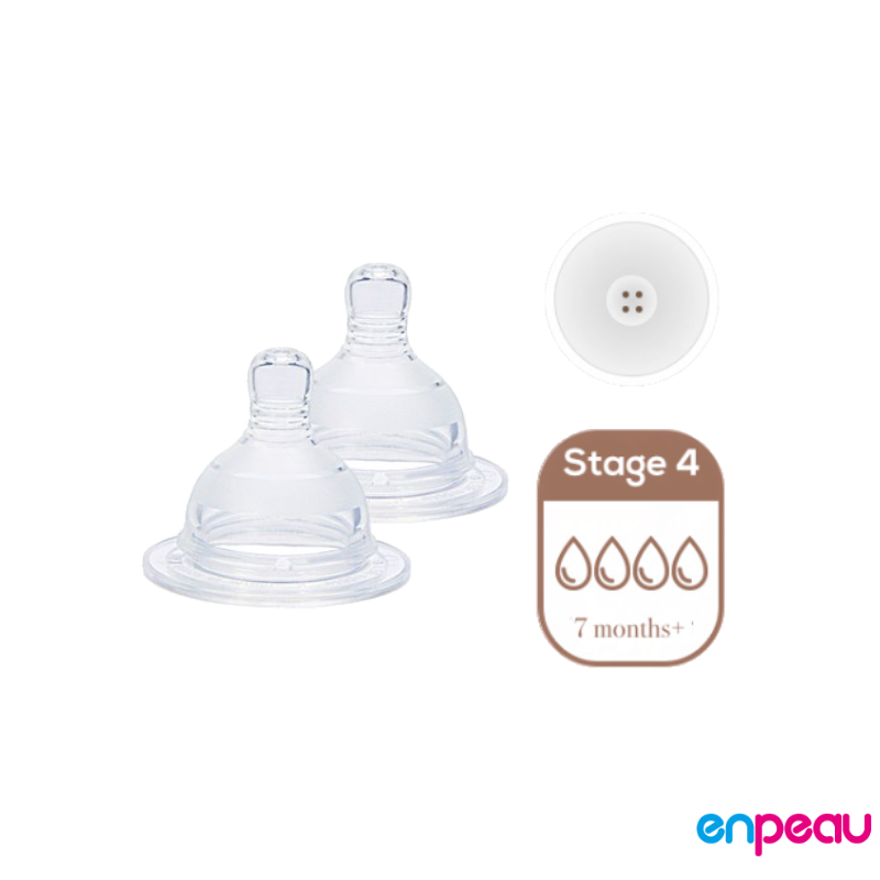 Enpeau Silicone Baby Bottles and Teats (FDA Approved)
