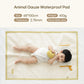 밤부베베 Bamboobebe Animal Cotton Reversible Baby Waterproof Pad