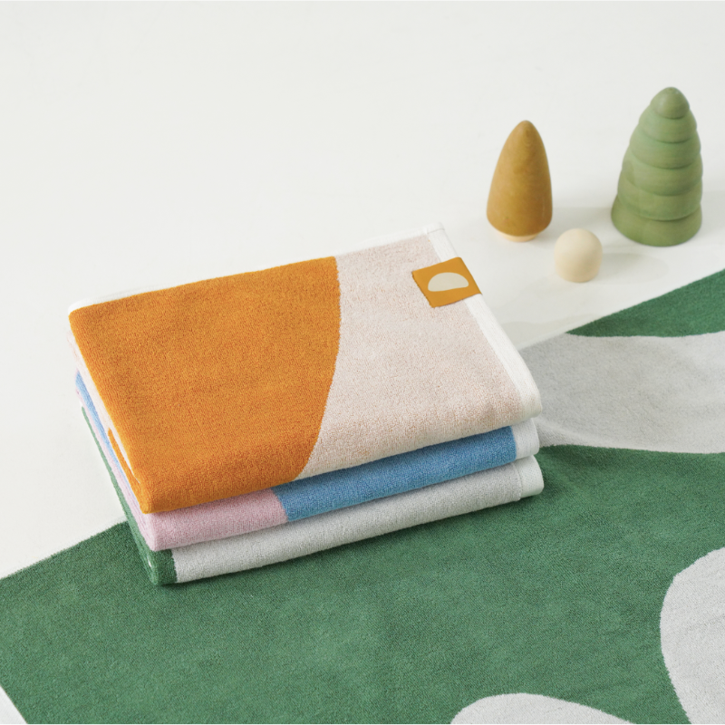 밤부베베 Bamboobebe Village II Bath Towel