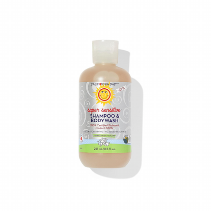 California Baby Super Sensitive™ Shampoo & Bodywash (No Fragrance)