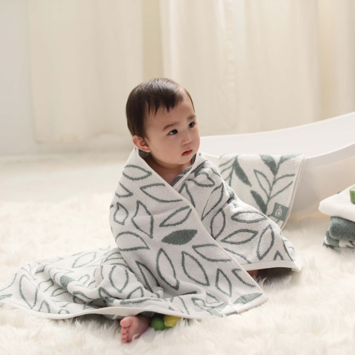 밤부베베 Botanic Bath Towel