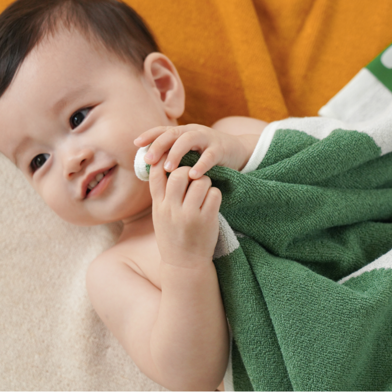 밤부베베 Bamboobebe Village II Bath Towel