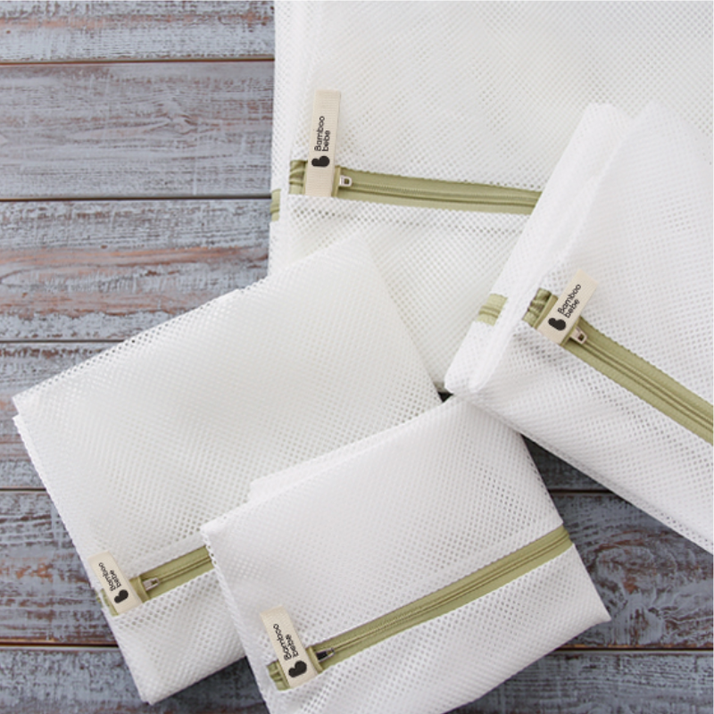 밤부베베 Bamboobebe Fluorescent Free Laundry Net Square