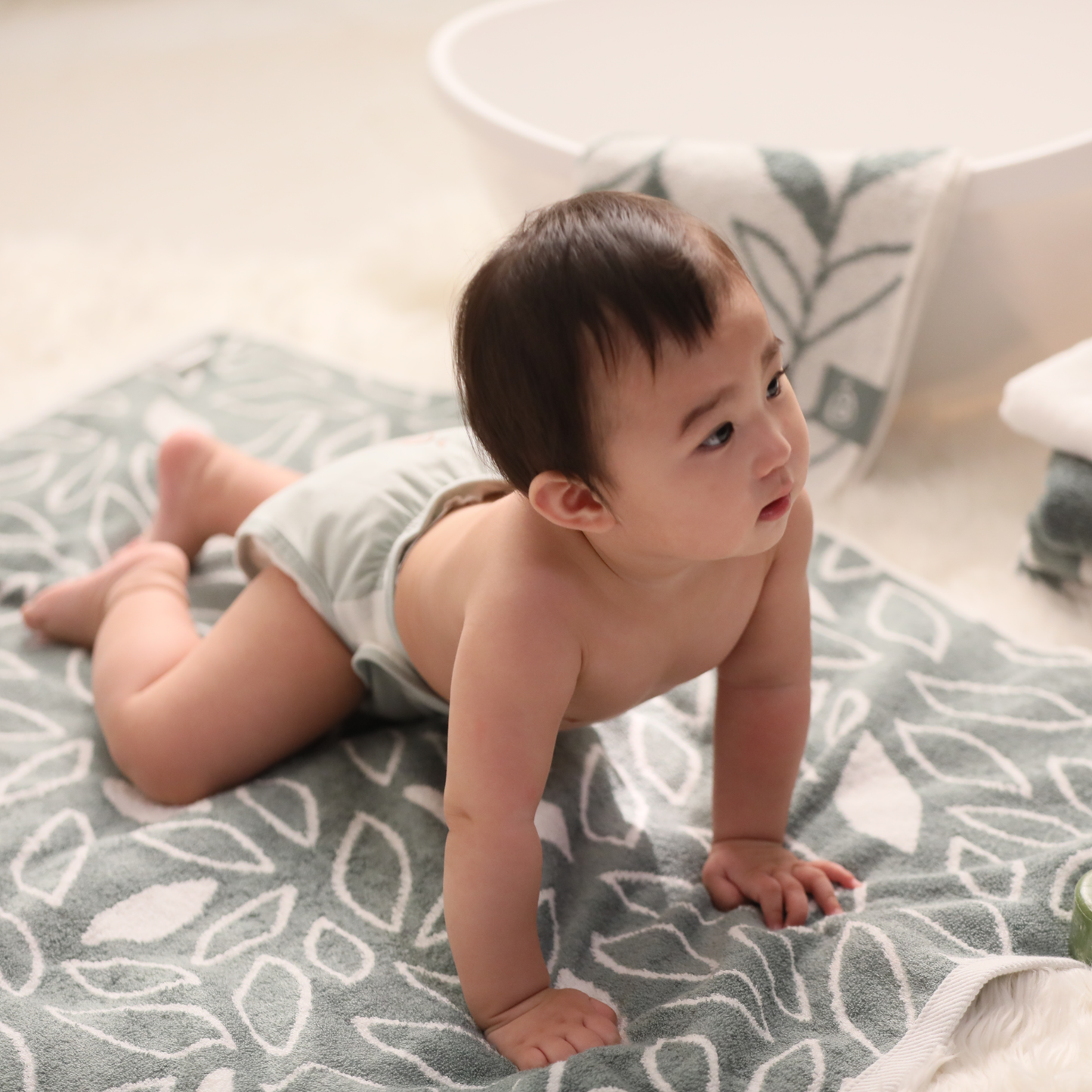 밤부베베 Botanic Bath Towel