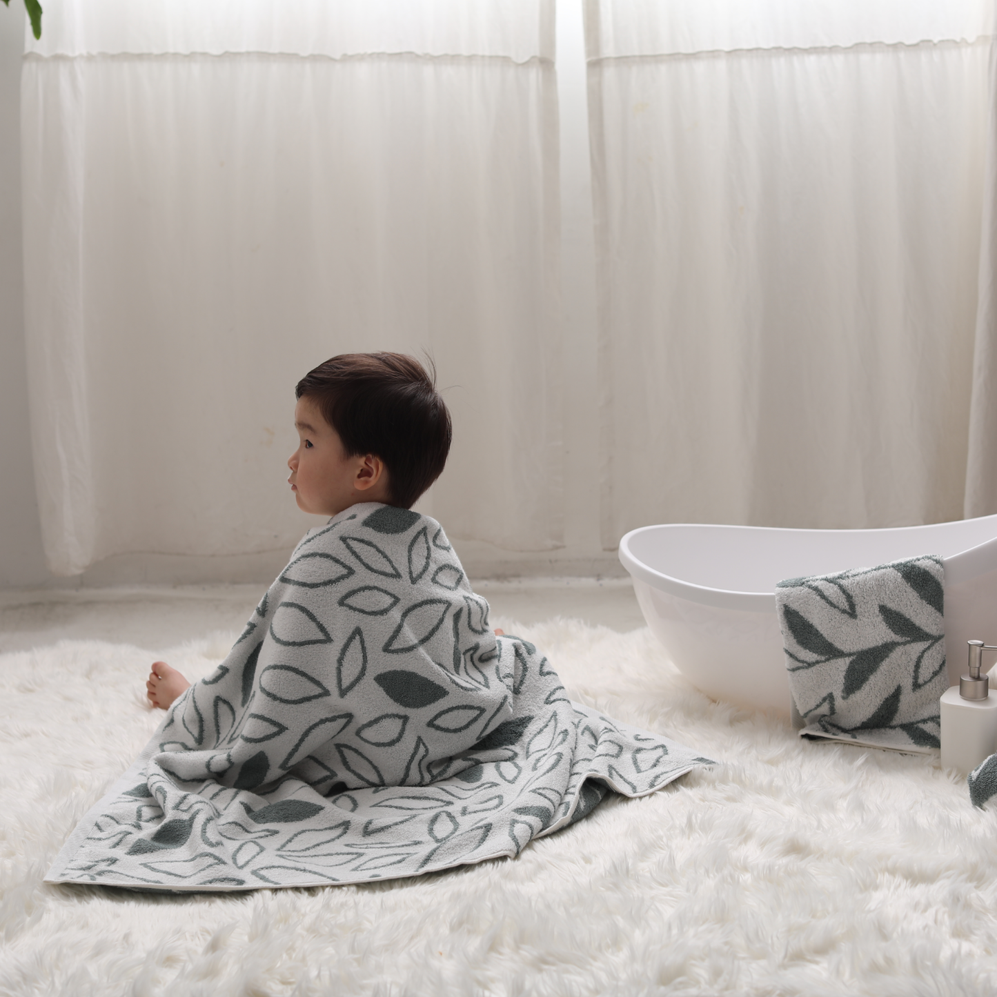 밤부베베 Botanic Bath Towel