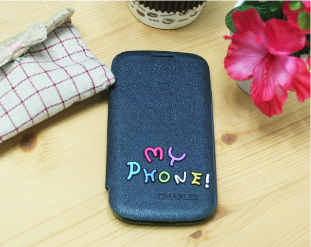 Petit Fancy BLack Line Alphabets Sticker Embossed (DA-5694)