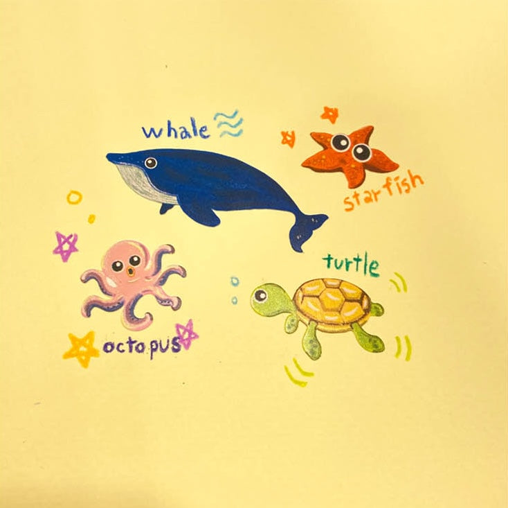 Petit Fancy Seaworld Sticker (DA-5565)