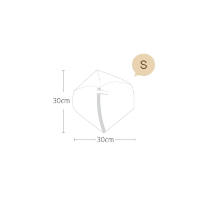 밤부베베 Bamboobebe Fluorescent Free Laundry Net Square