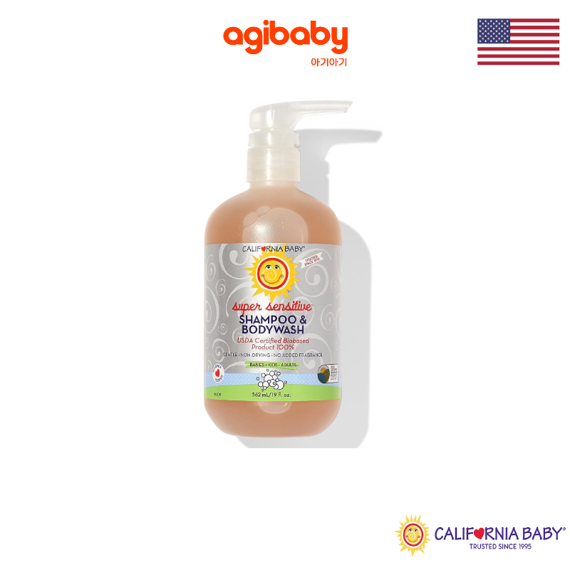 California Baby Super Sensitive™ Shampoo & Bodywash (No Fragrance)