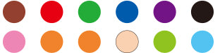 Colors-in-Motion 12 Twistable Crayons