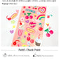 Petit Fancy Cherry Love Sticker (PD-832)