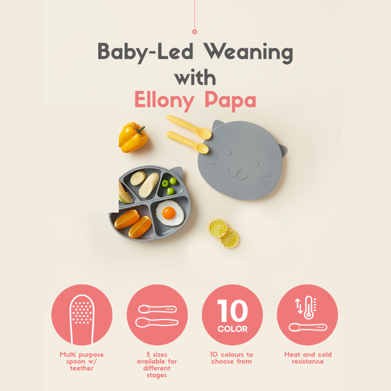 엘로나파파 Ellony Silicone Spoon by Papastuff
