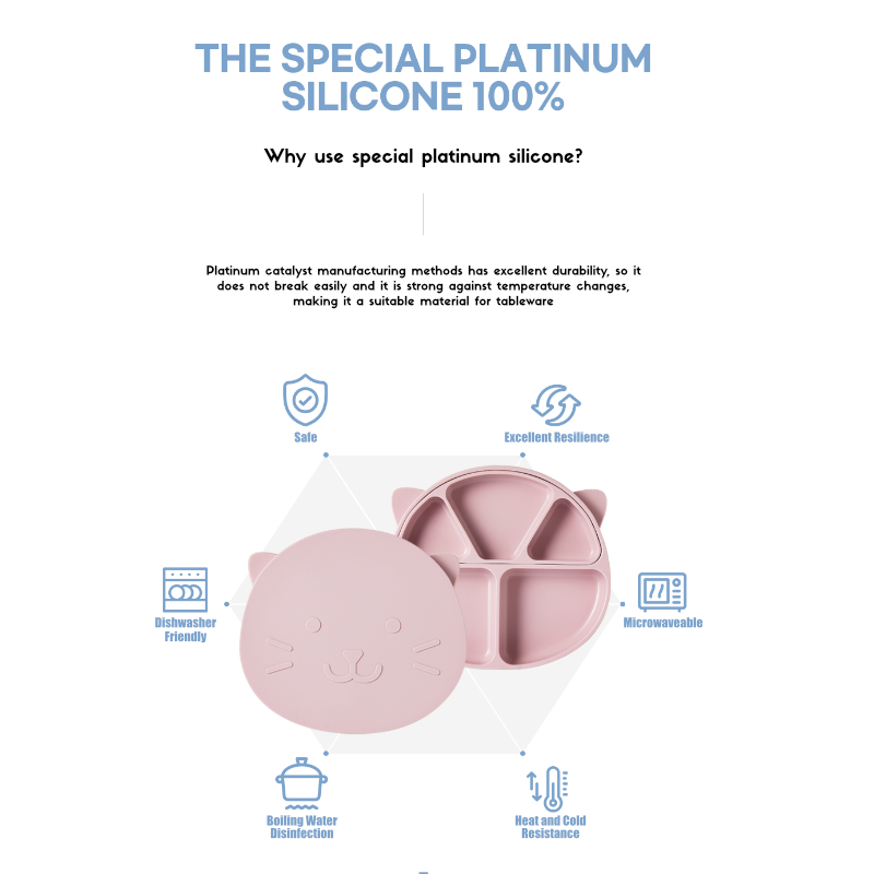 엘로나파파 Ellony Silicone Plate Set by Papastuff
