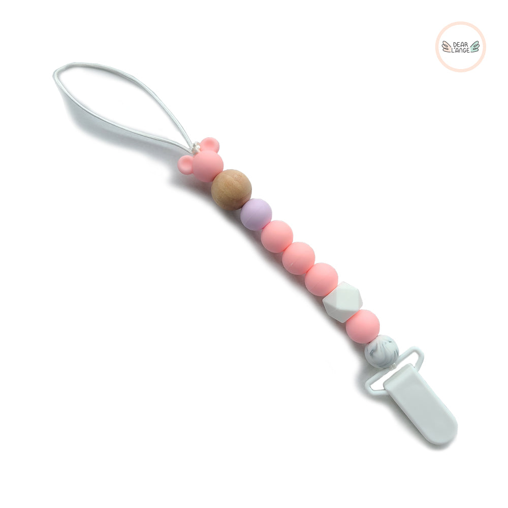 Dear L'Ange Silicone Pacifier Clip