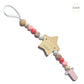 Dear L'Ange Hinoki Wooden & Silicone Pacifier Clip
