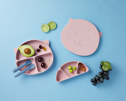 엘로나파파 Ellony Silicone Plate Set by Papastuff