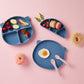 엘로나파파 Ellony Silicone Plate Set by Papastuff