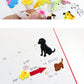 Petit Fancy Lovely Animals-Puppy Sticker (DA-5103A)