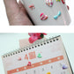 Petit Fancy Pattern Heart Sticker (DA-5170)