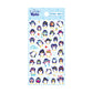 Petit Fancy Penguins Sticker (DA-5223)